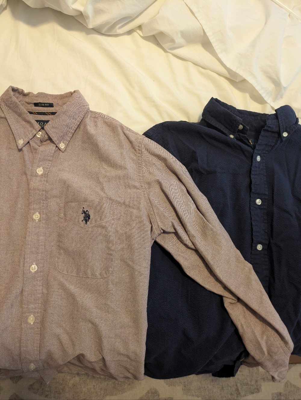 Set of Two Ralph Lauren Button Downs Men's Size Small